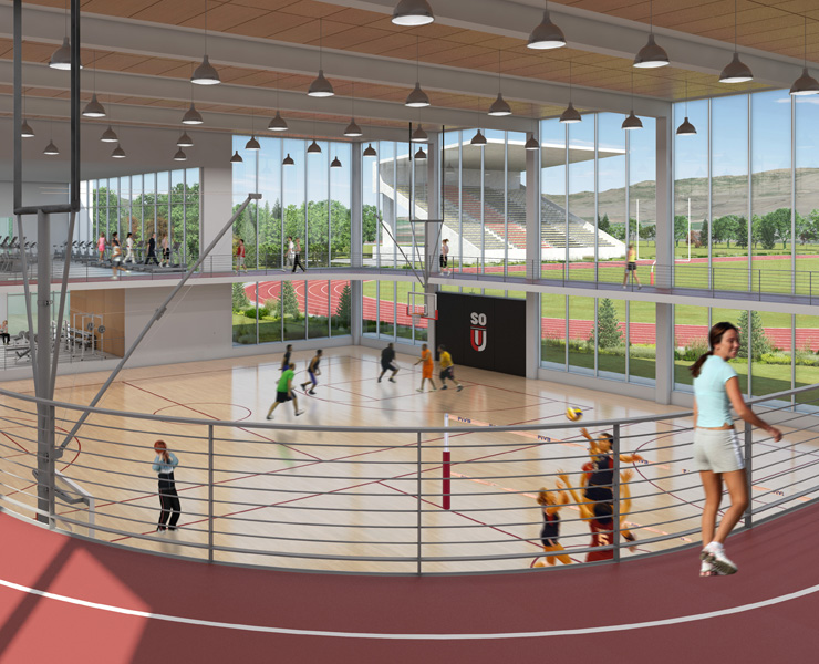 Student Recreation Center and McNeal Pavilion