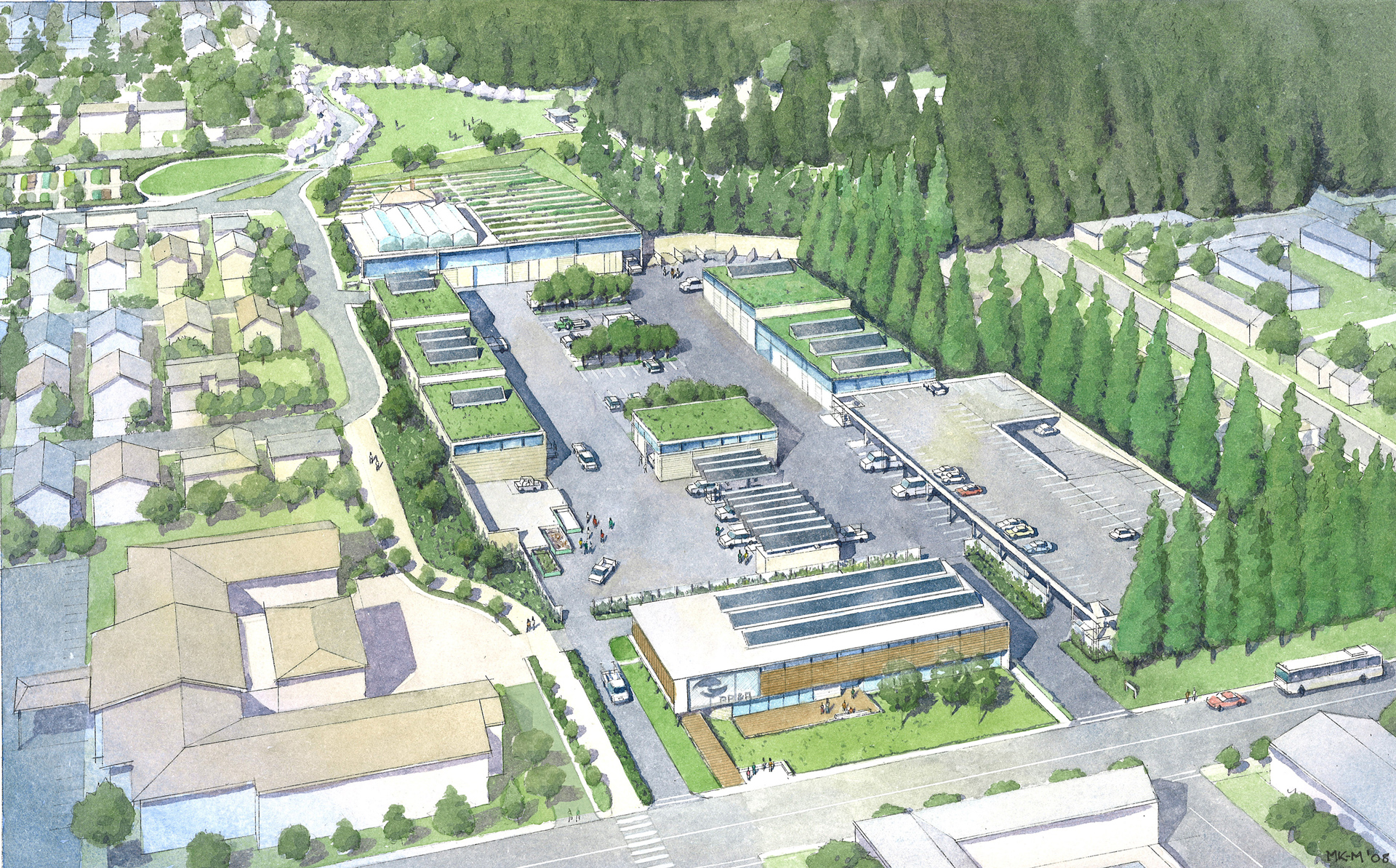 Mt. Tabor Central Maintenance Yard & Nursery - Opsis Architecture