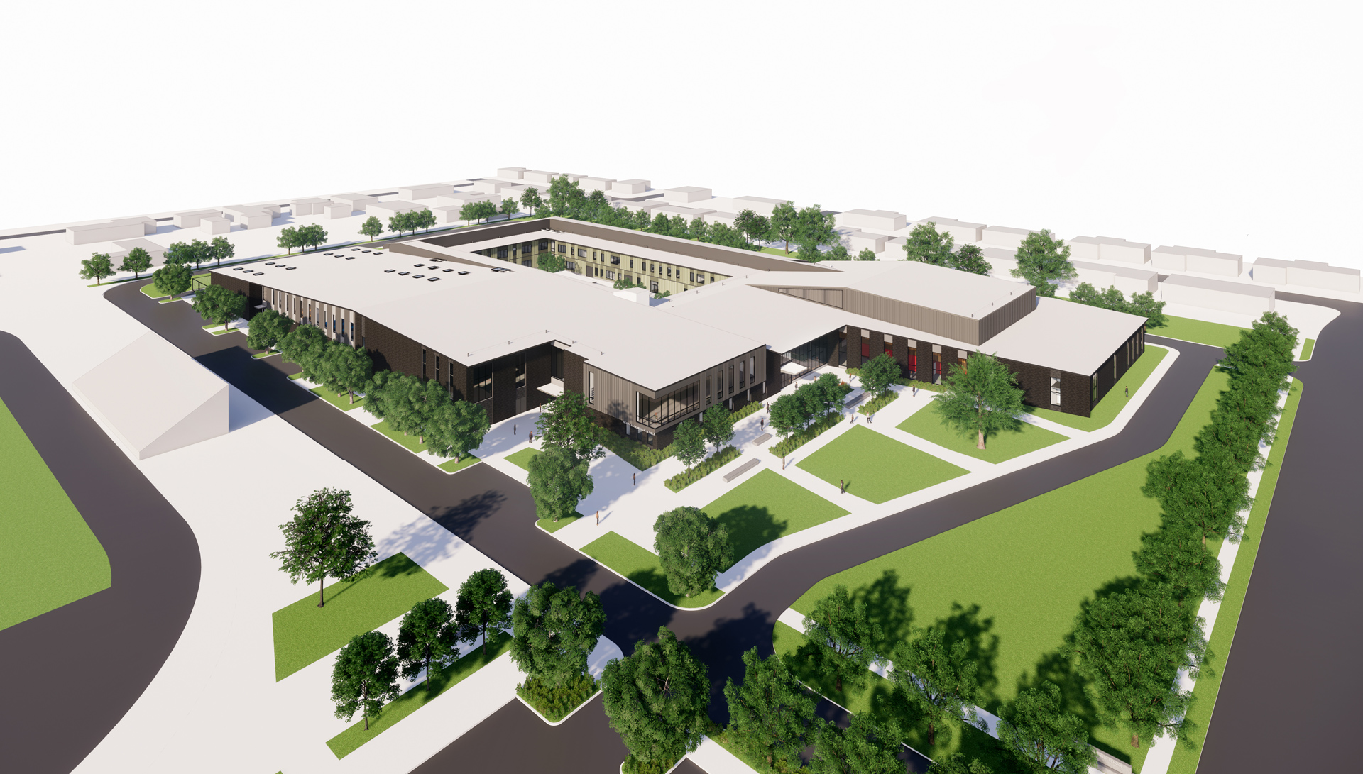 North Eugene High School Opsis Architecture